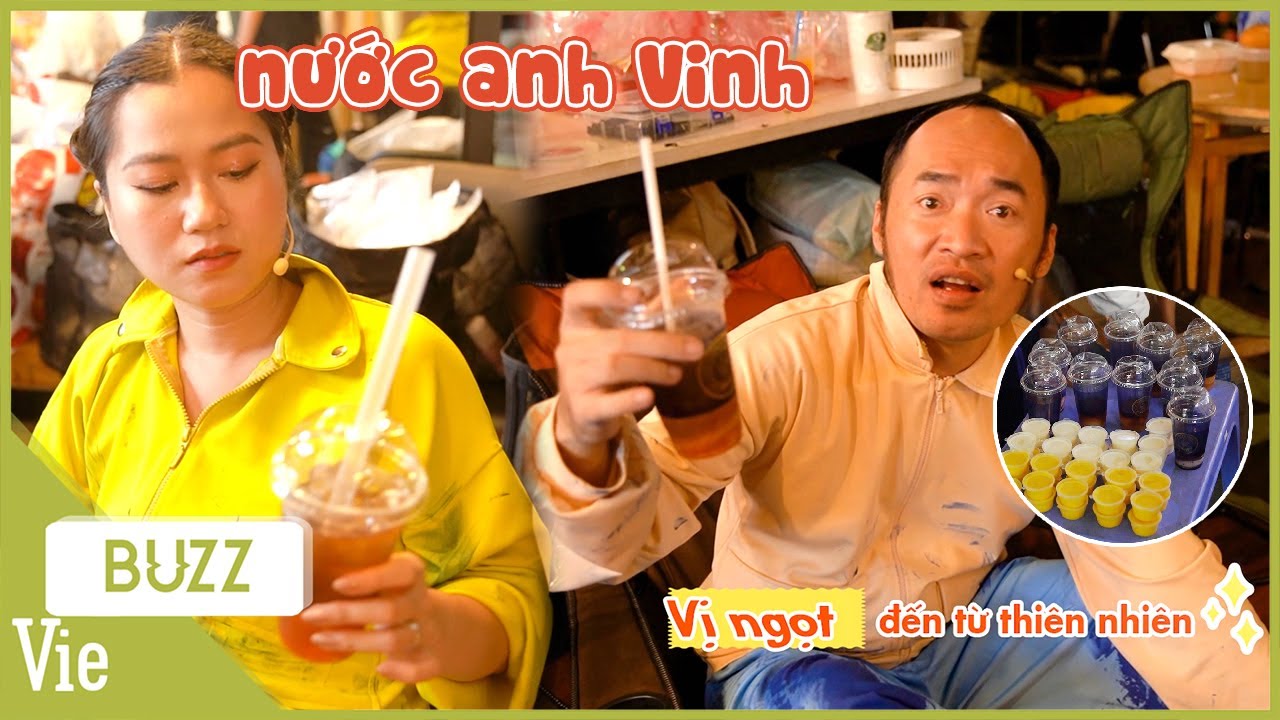 Ông chú Tiến Luật và bà thím Vỹ Dạ review NƯỚC ANH VINH, cà khịa ngon hơn nước Lan Ngọc