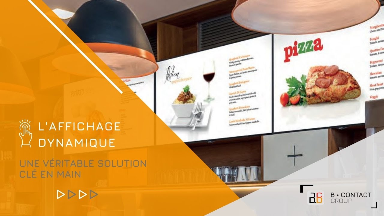 L'affichage dynamique, une v&eacute;ritable solution cl&eacute; en main