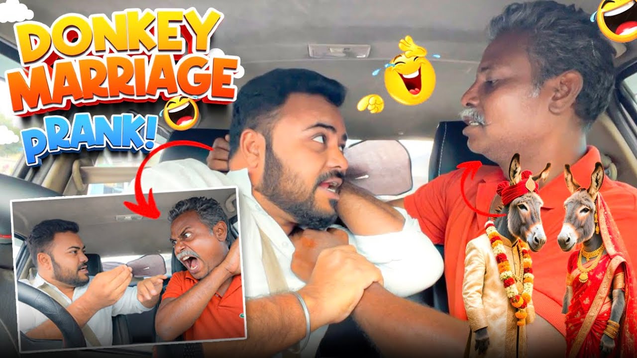 Donkey Marriage Prank 🤣 | பொண்ணு ready ஆகி 3 மாசம் ஆச்சு 🤣 | Tamil Taxi Prank 