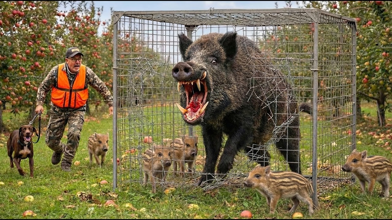 Wild Boars Ravage the Harvest – Farmers Fight Back with Clever Traps