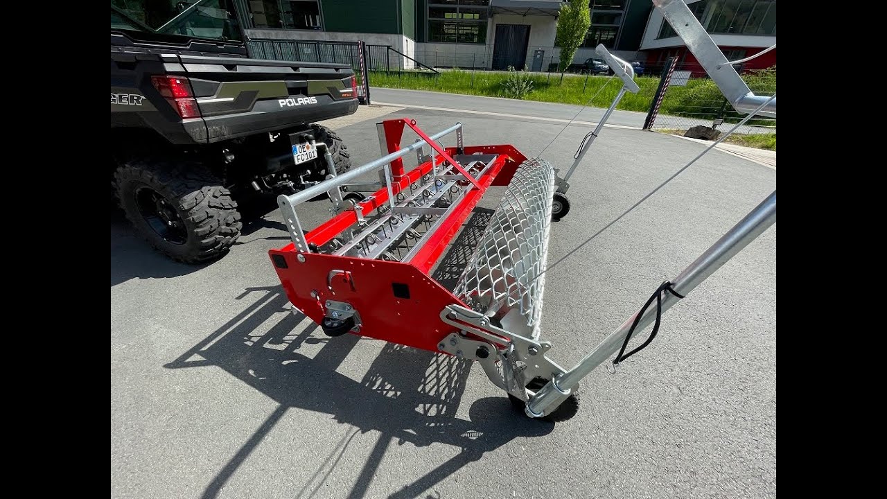 Reithallenplaner / Reitbodenplaner floor-care AHK 2m manuelle Aushebung -Neuheit-
