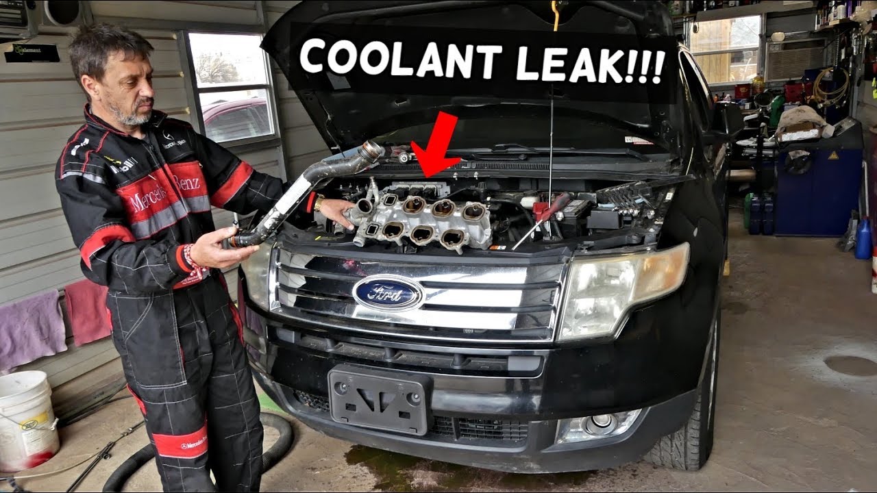 FORD EDGE MOST COMMON COOLANT LEAK LEAKS