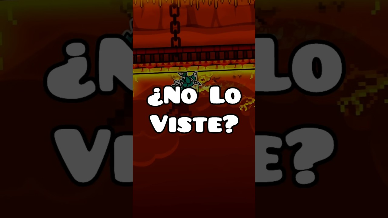 EL ERROR QUE NO CONOC&Iacute;AS DE GEOMETRY DASH #5