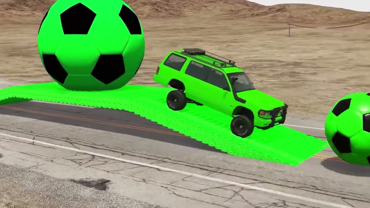 TRANSPORTING PIXAR CARS & FRUITS WITH COLORED & JOHN DEERE vs CLAAS vs TRACTORS - BeamNG.drive #962