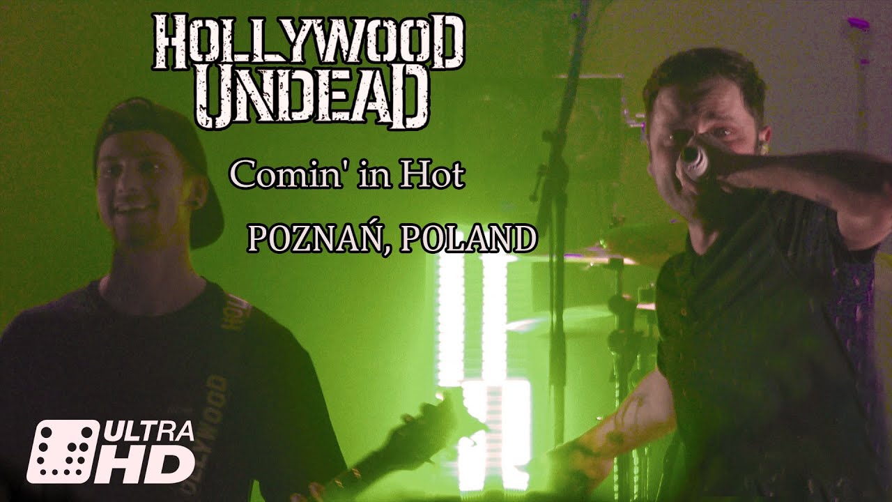 HOLLYWOOD UNDEAD Brings Fan On Stage - COMIN' IN HOT @2020-03-07 POZNAŃ, POLAND UHD 4K