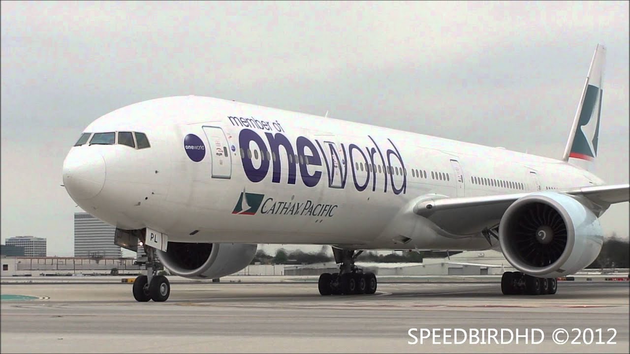 Cathay Pacific Airways 'ONE WORLD Livery' Boeing 777-367(ER) [B-KPL] in Los Angeles