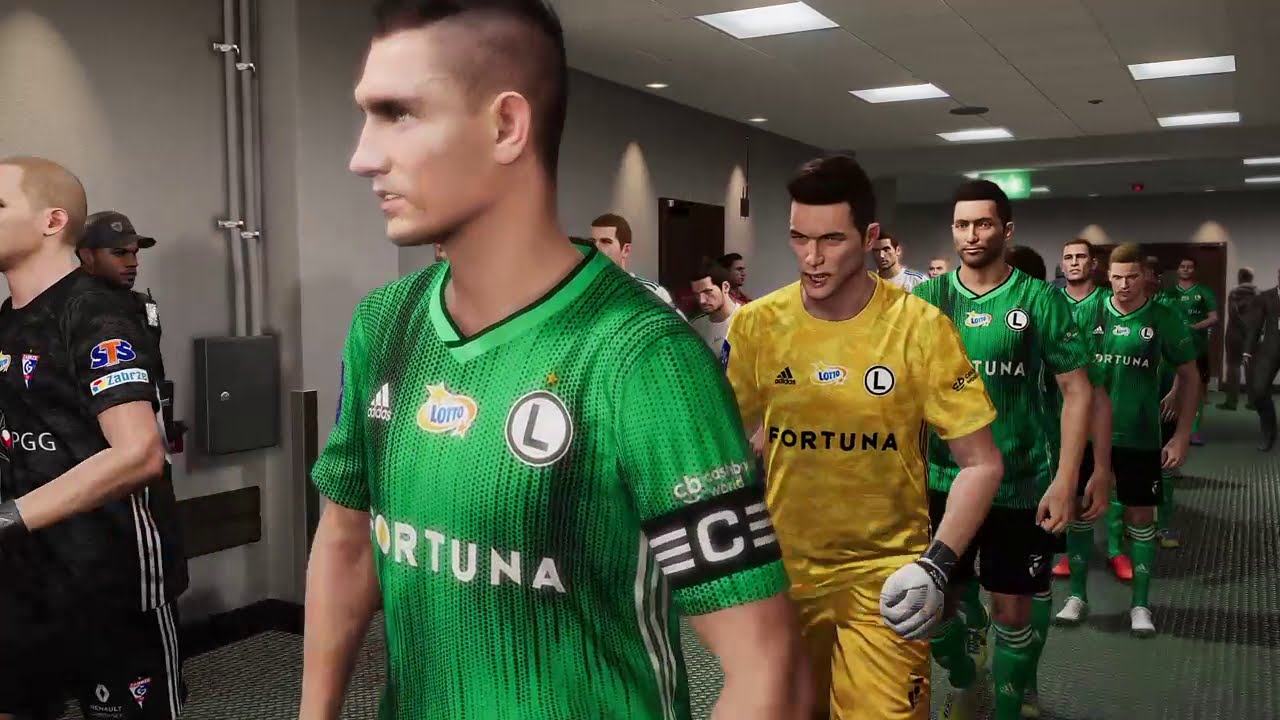 Legia Warszawa - Górnik Zabrze PES2020 Ekstraklasa PS4