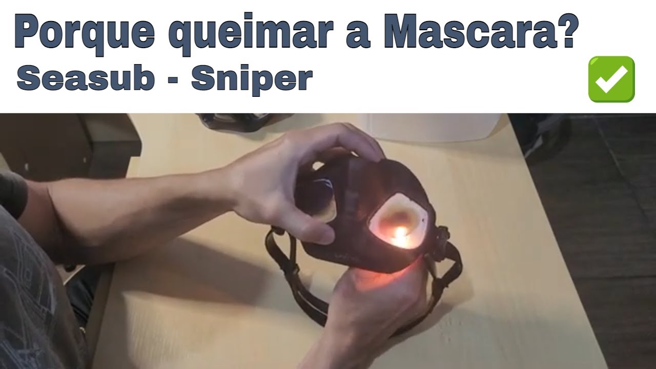 Mascara de mergulho - Seasub / sniper