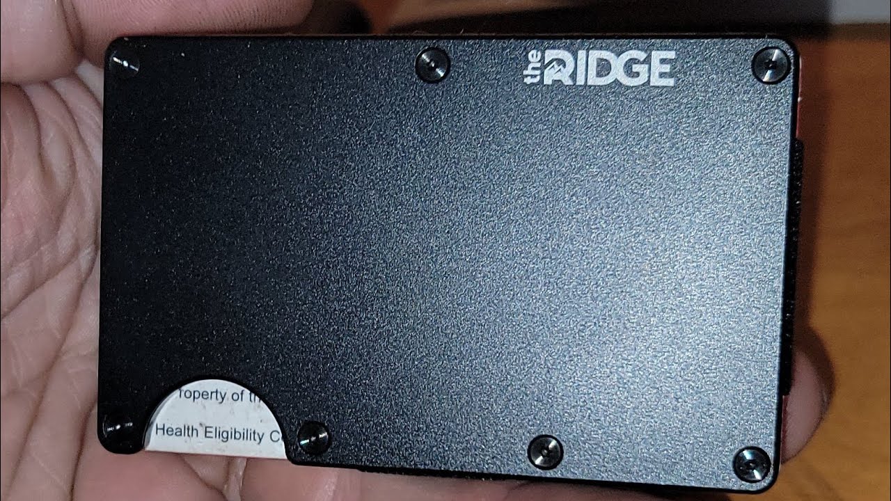 The Ridge Wallet Unboxing - It ain't cheap but it sure is Nice