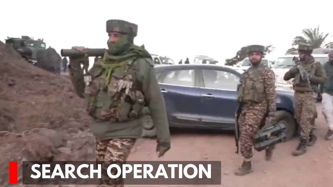 Kathua: Search Operation Intensified To Track Down Terrorists