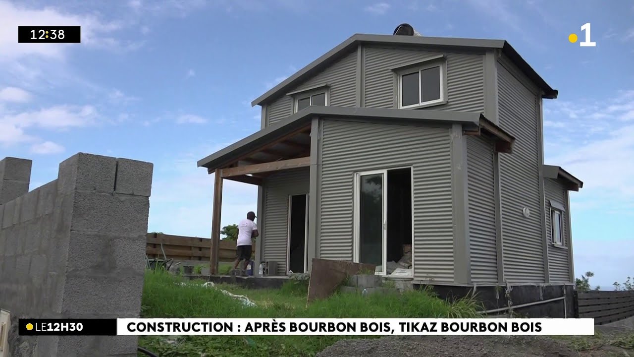 Les chantiers se poursuivent pour les maisons de l&rsquo;entreprise Bourbon Bois