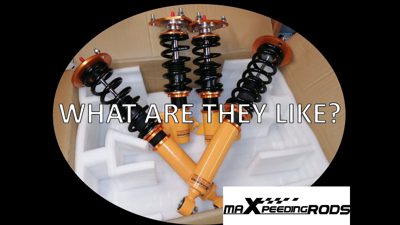 Unboxing Maxpeedingrods Fully Adjustable Coilovers Nissan S14 S14a Kouki Navan 200SX 240SX Silvia