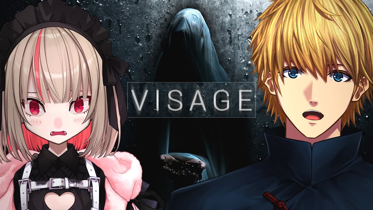 〖VISAGE〗 全然ビビらない男とホラゲ〖にじさんじ￤魔界ノりりむ〗