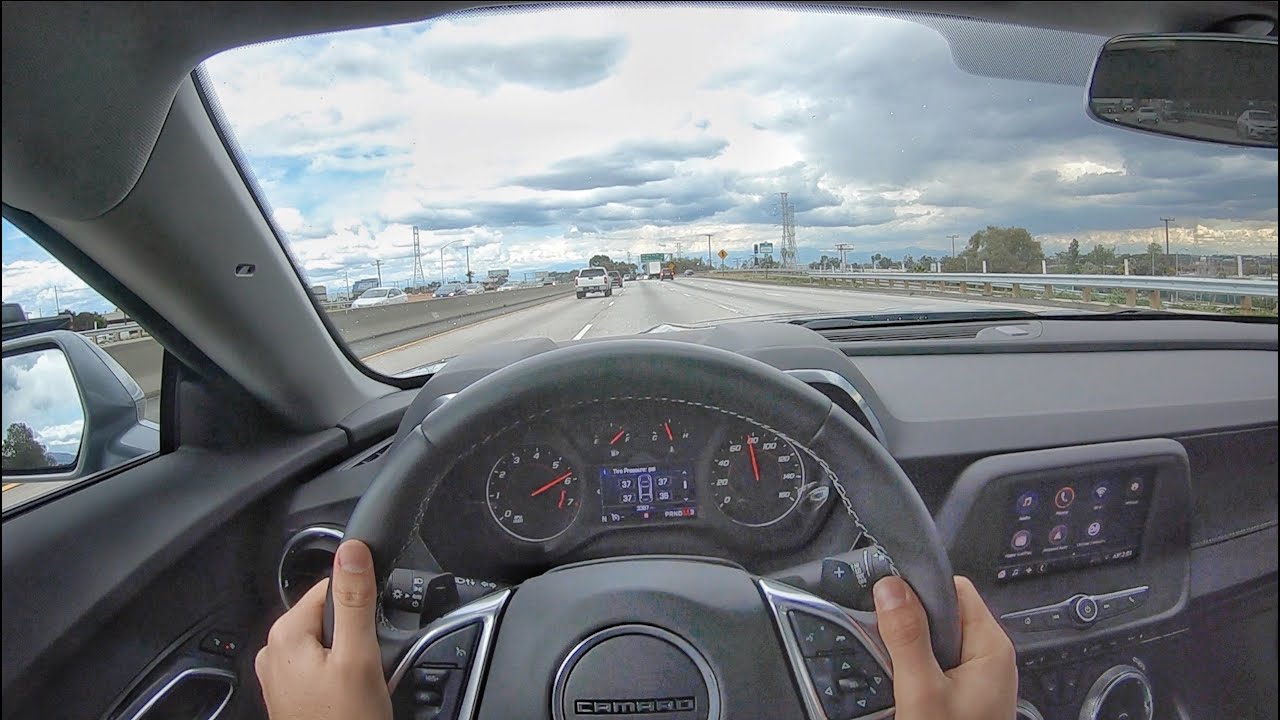 2020 Chevrolet Camaro LT1 V8 10-Speed Auto POV Test Drive (3D Audio)