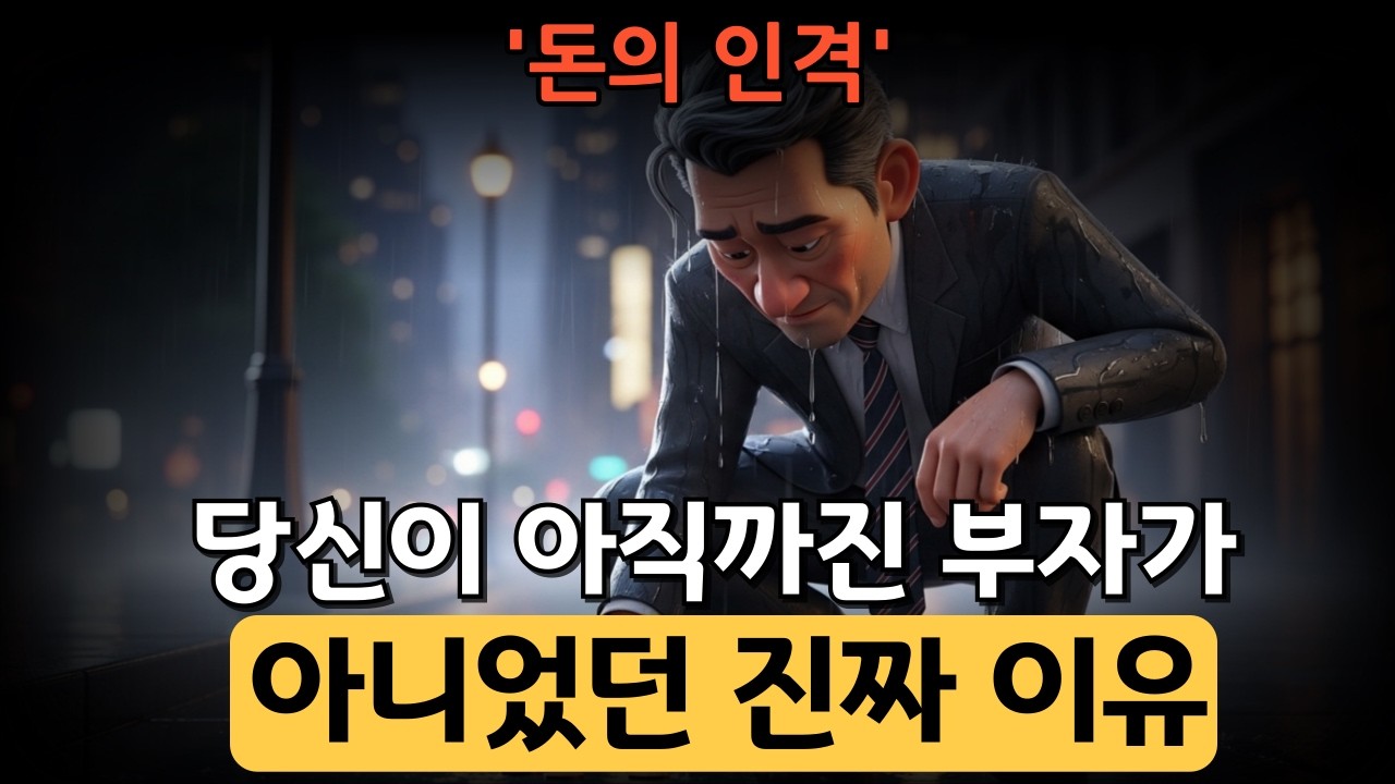 당신이 아직까진 부자가 아니었던 진짜 이유