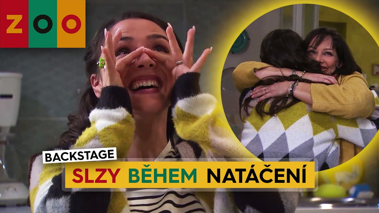 ZOO - Tereza Brodská dojala Evu Burešovou během natáčení ZOO