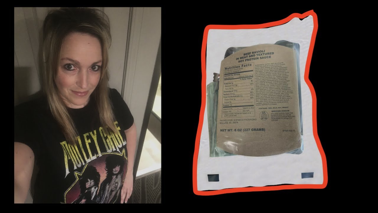 Amanda Reviews The  2018 Sopakco Vegetarian Lasagna MRE GROSS Garlic Overload ...