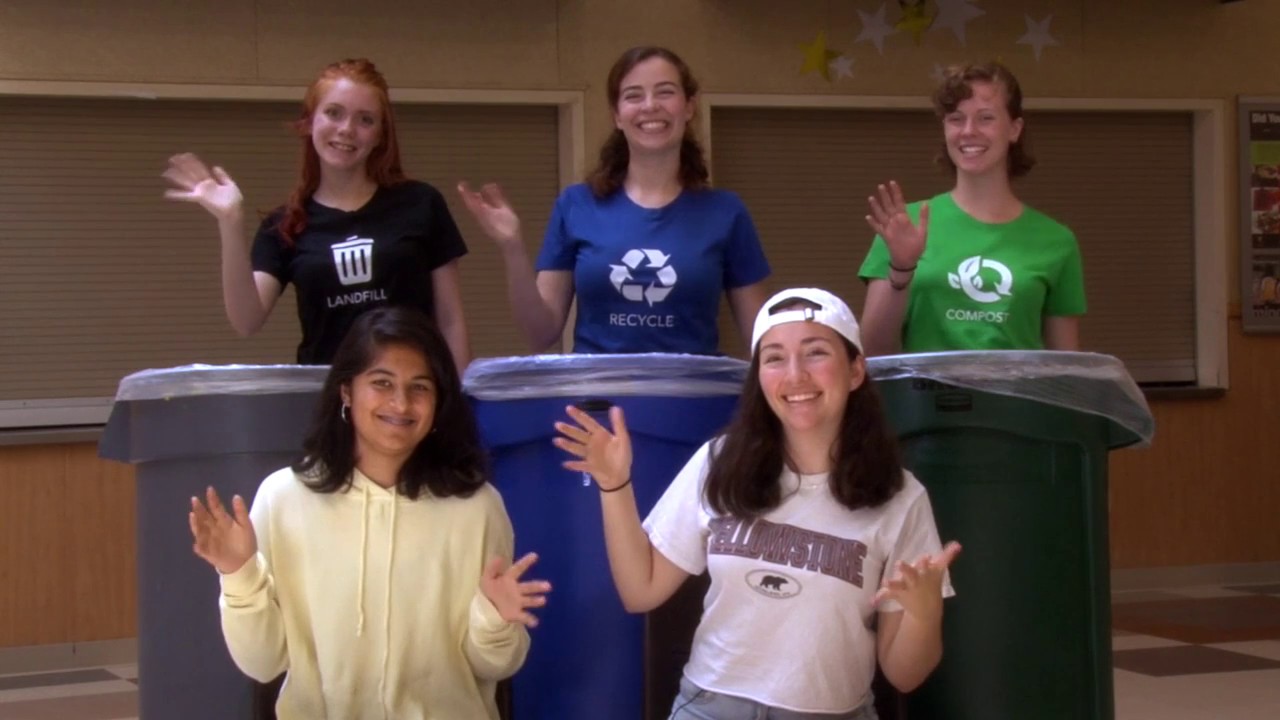 Waste Sorting In Palo Alto Schools