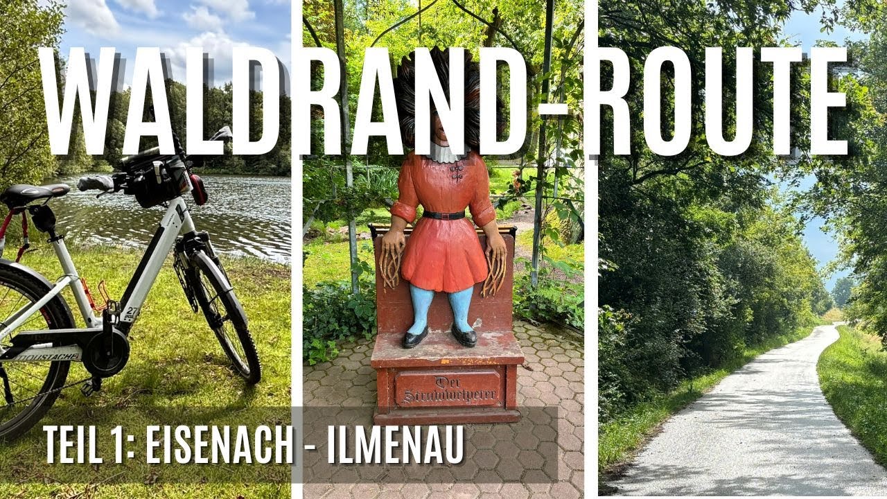 🚴🏻‍♀️Waldrandroute Thüringen, #1,  abwechslungsreich durch wunderschöne Natur