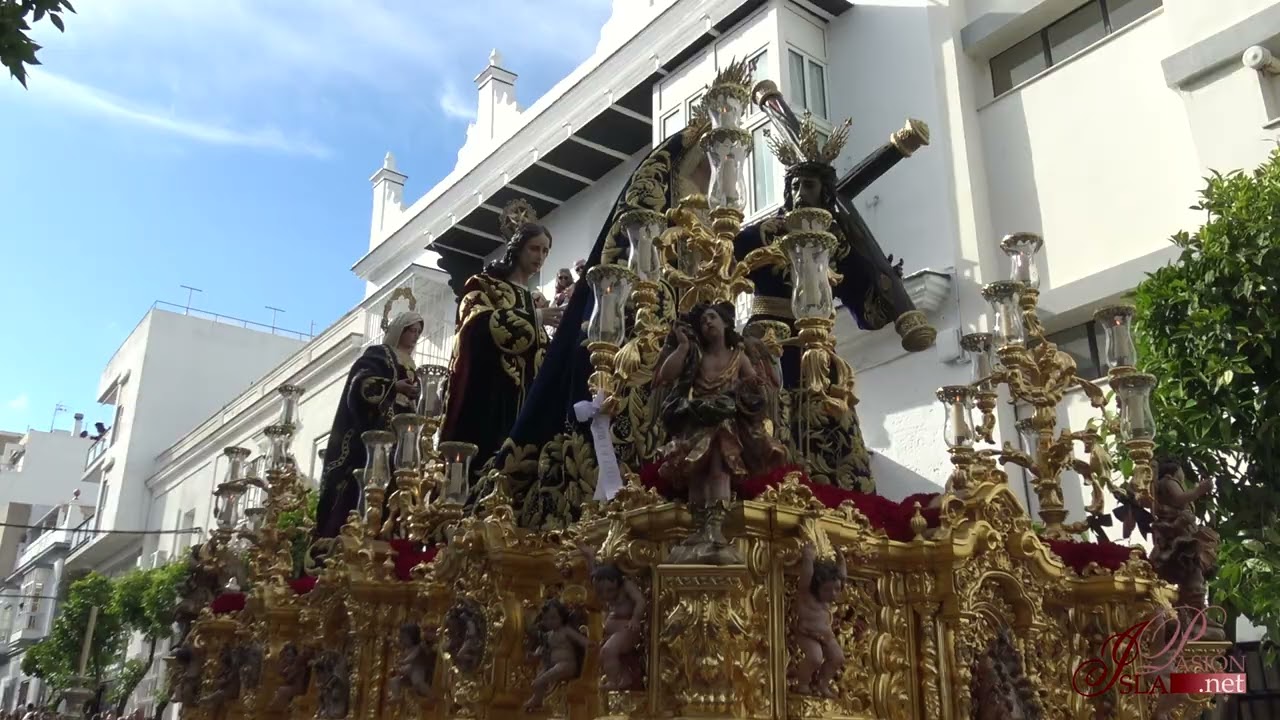 Afligidos en Maestro Portela -Ancha- | Hermandad de Afligidos | 4K | Semana Santa San Fernando 2025