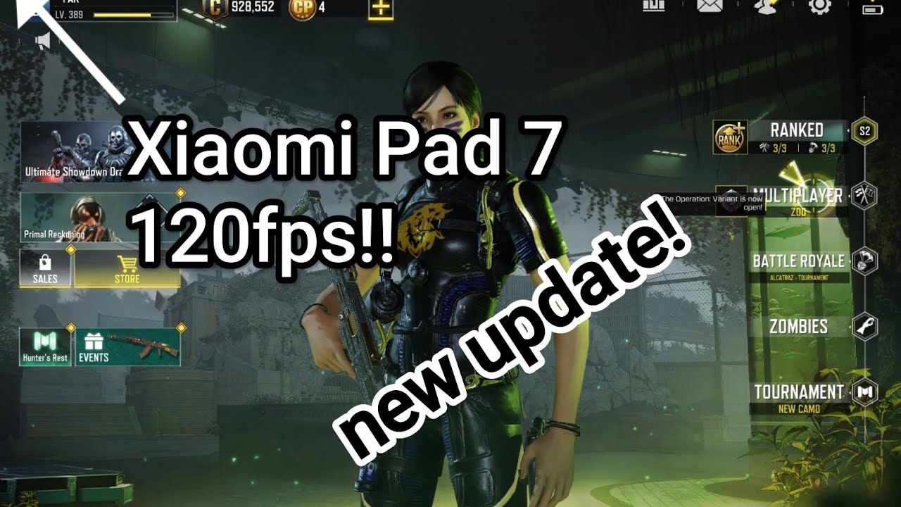 XIAOMI PAD 7 | 120FPS | CALL OF DUTY: MOBILE 🎮