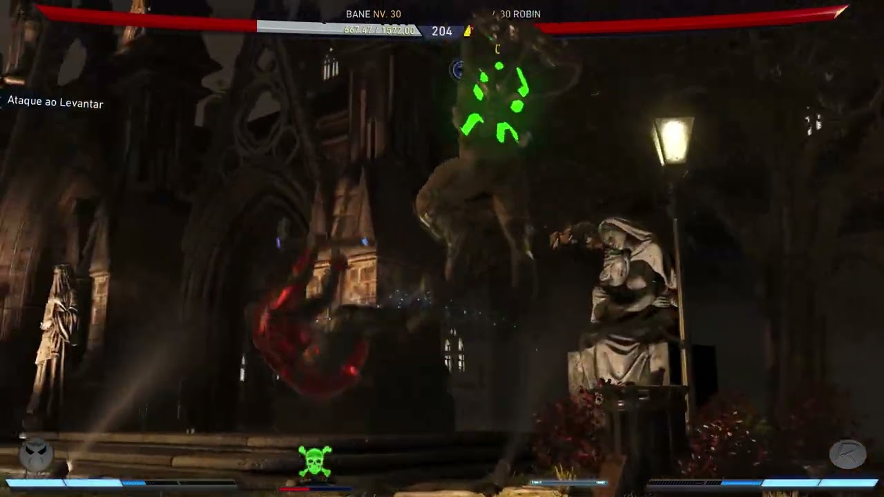 Bane vs Damian Wayne Injustice 2 hard level