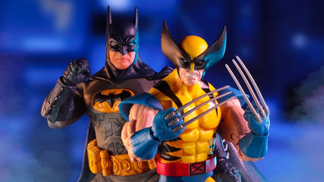 BATMAN VS WOLVERINE  ??? A Batman Stop Motion Compilation ( featuring Joker, Riddler and more)