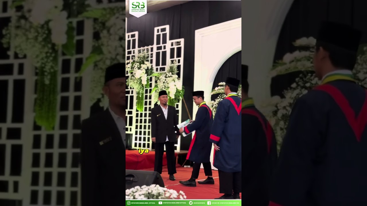 Pesan Untuk Para Wisudawan ke 10 STDI Imam Syafi'i Jember