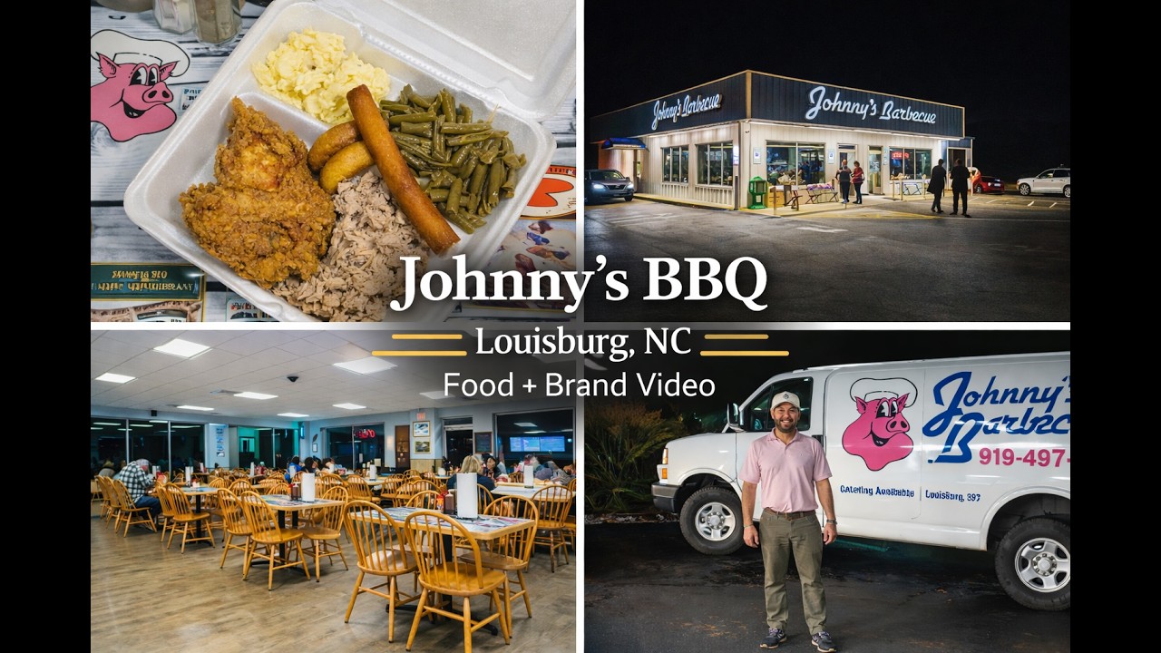 Bold & Smoky Dinner Service at Johnny&rsquo;s Barbecue | Azy Foley Visuals