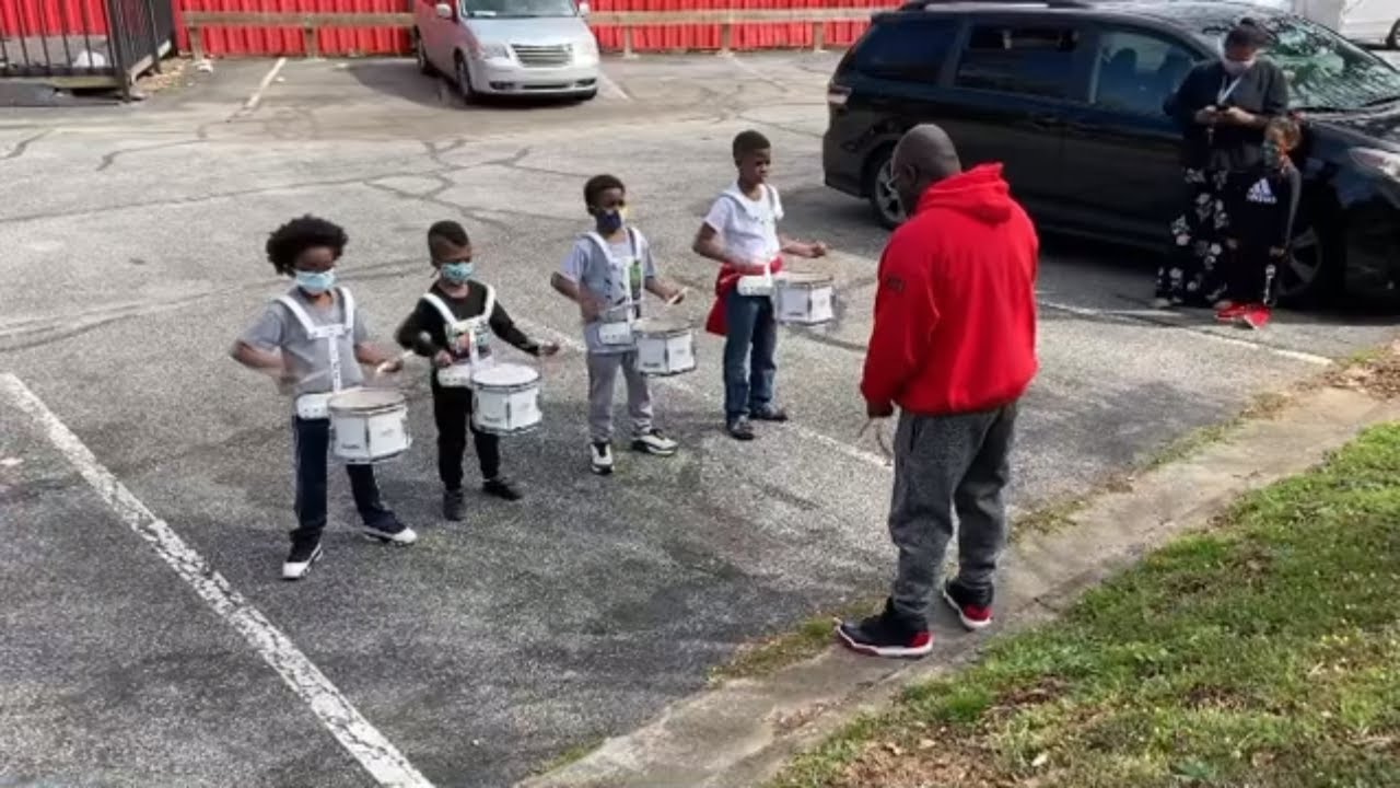 How To Play Snare Drum Awesome Mini Snare Drum Line of Atlanta Drum Academy