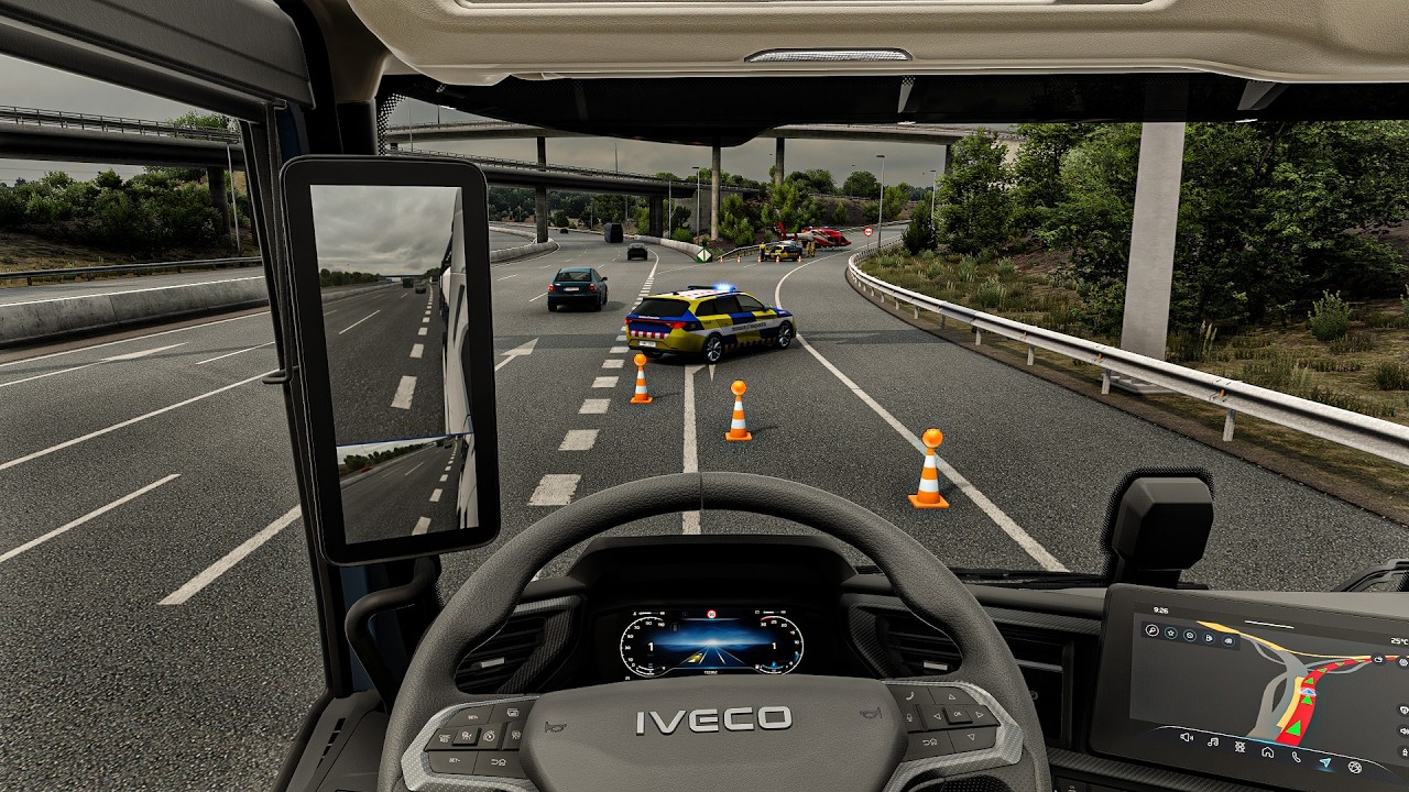 4K Realistic Ultra Graphics v1.58 IVECO | Euro Truck Simulator 2 Snowymoon Mod Full Gameplay