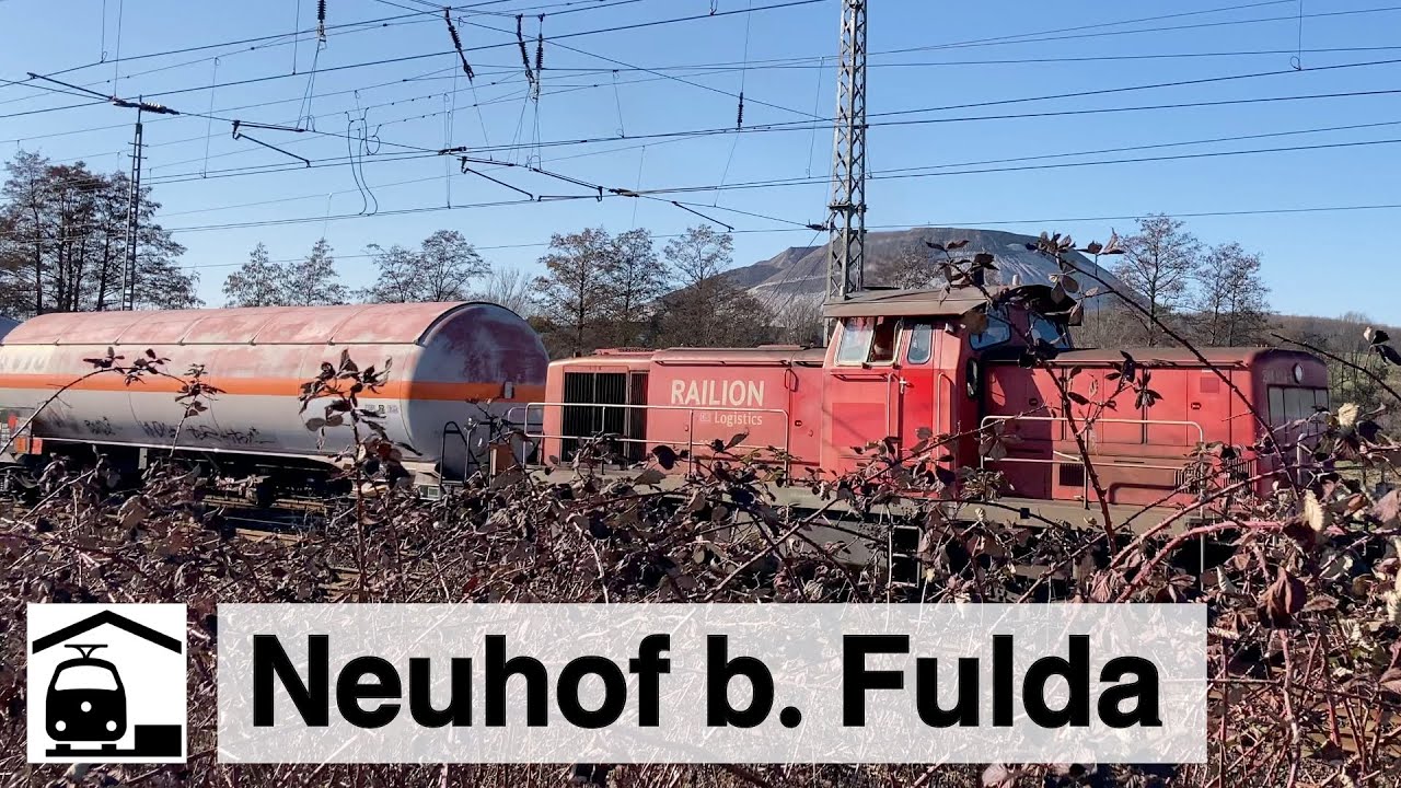 Güterzug-Mania in Neuhof bei Fulda [Kinzigtalbahn] + Spezial-ICE