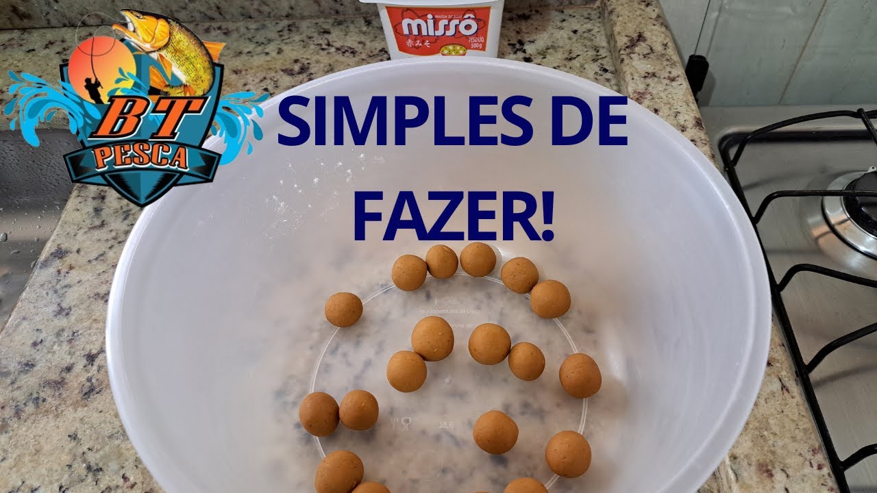 MASSA DE MISSÔ PRA PESCAR PACU