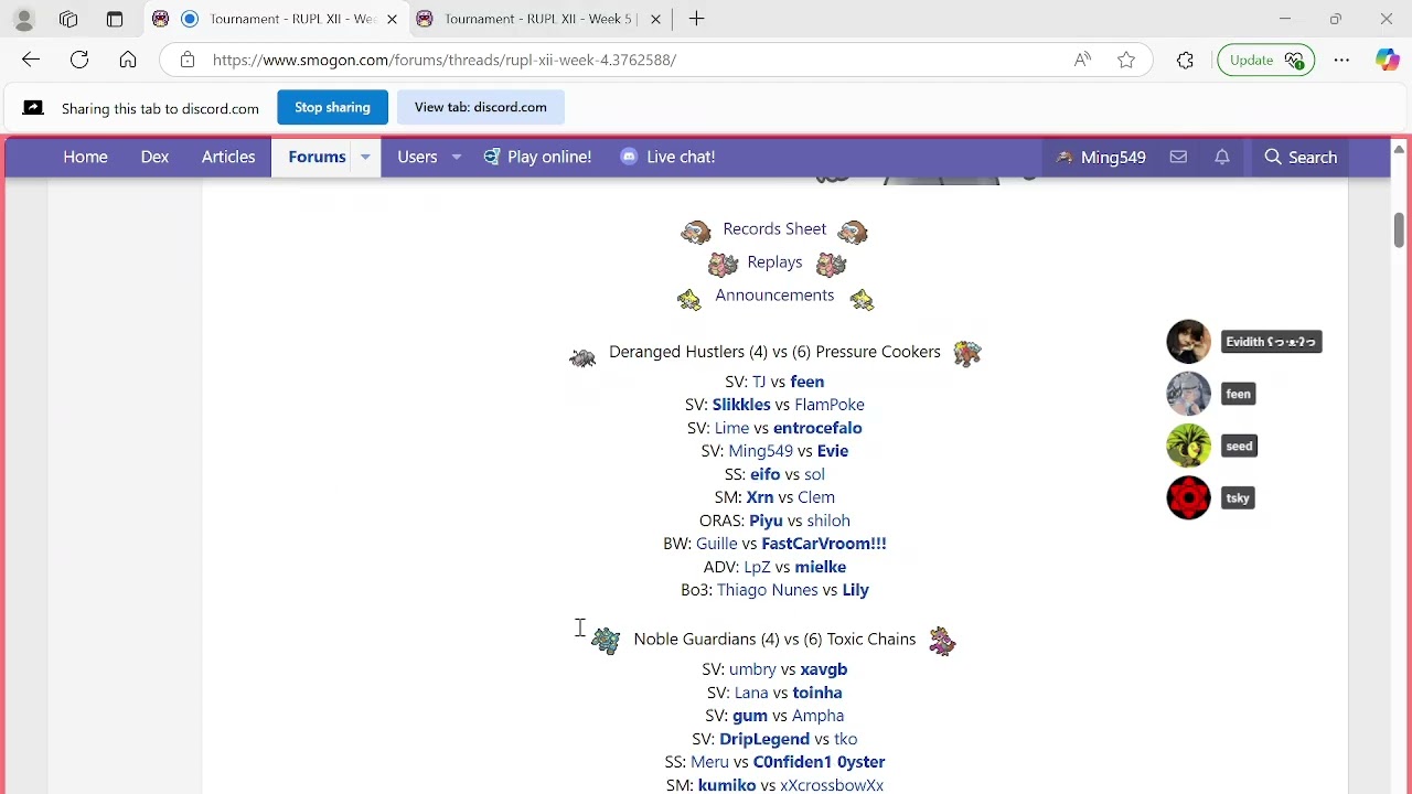 RUPL XII - Week 4 Recaps & Week 5 Predicts
