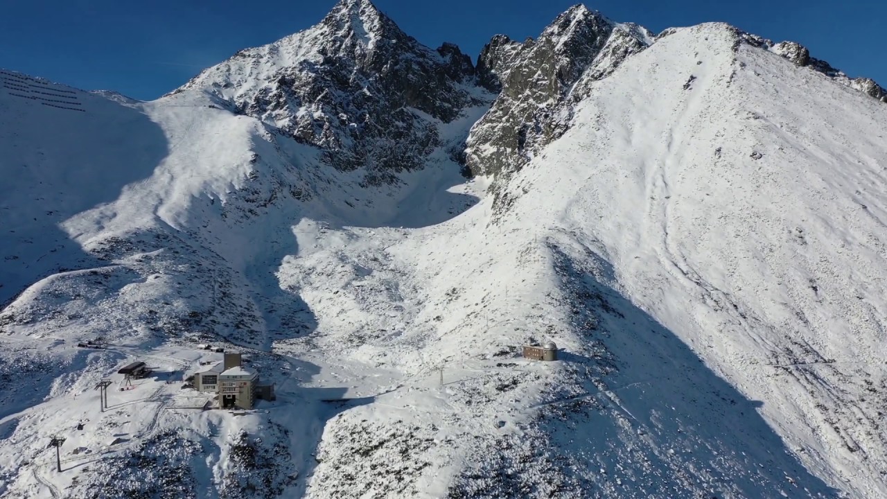 Ski Resort Tatranská Lomnica Vysoké Tatry - High Tatras Slovakia 4K