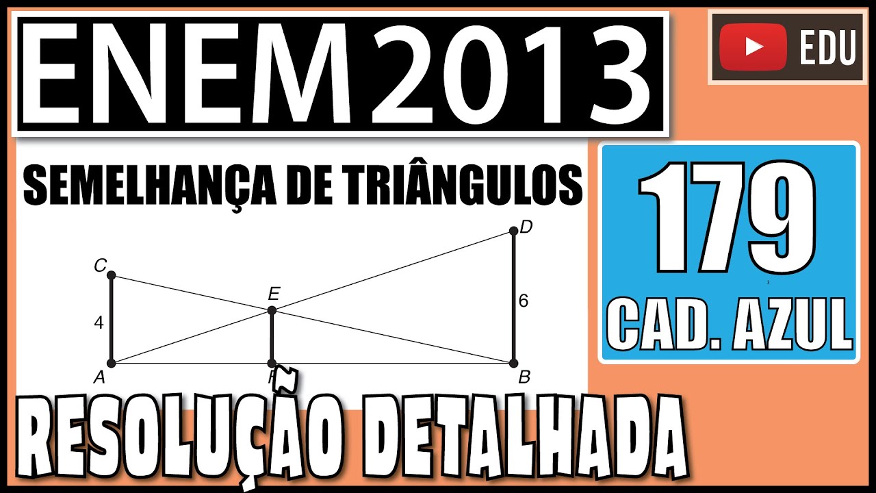 [ENEM 2013] 179 📘 GEOMETRIA PLANA O dono de um sítio pretende colocar uma haste de sustentação para
