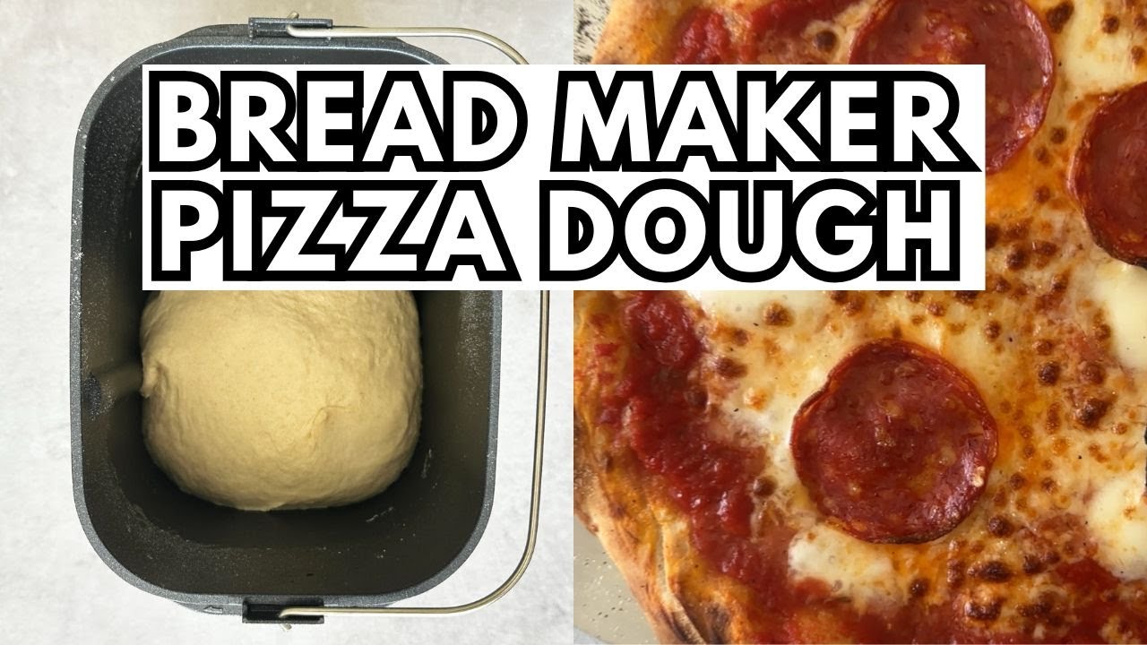 Bread Maker Pizza Dough - I Tried Making Pizza Dough in a Panasonic Bread Maker