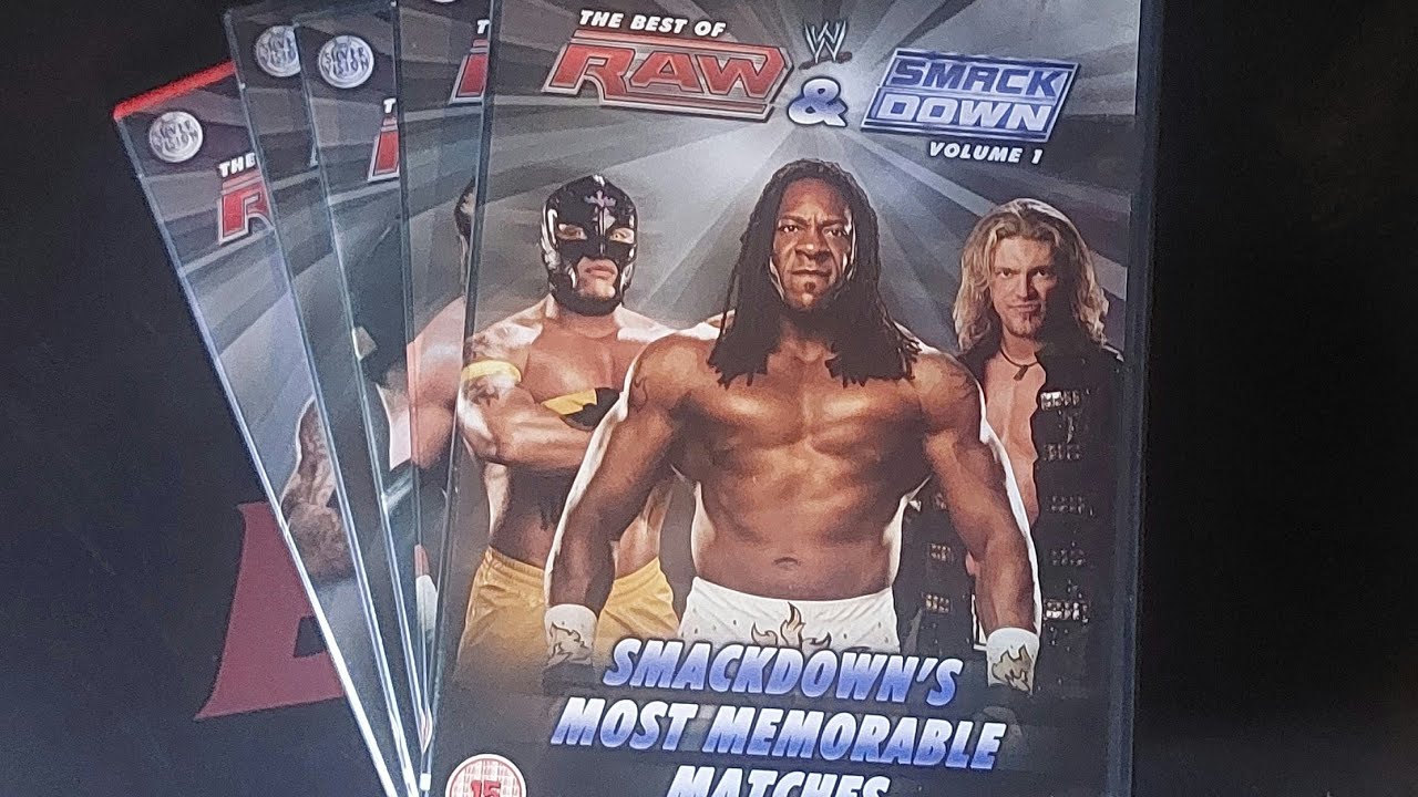 WWE Best Of Raw & Smackdown Volumes 1-5 DVD Collection 