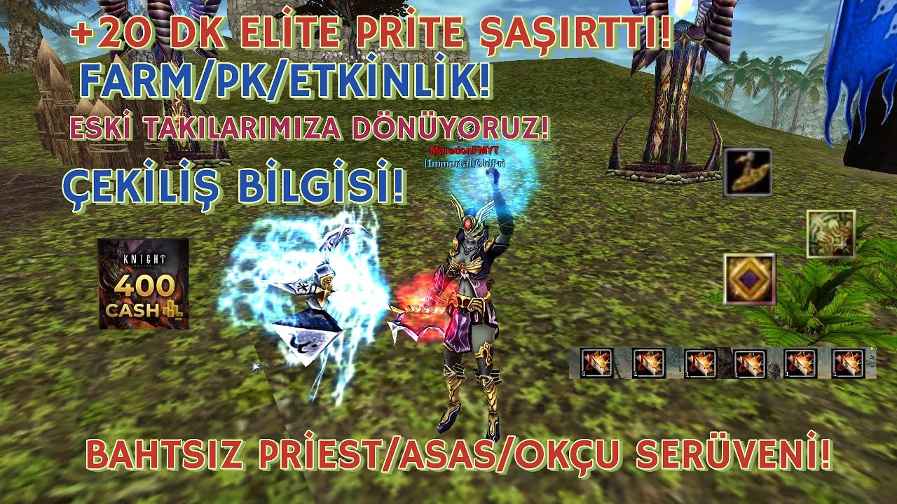 KİM BAHTSIZ DEDİ? 😈 BP COŞTU!+2 TAKI YAPILDI | EFSANE FARM | ÇEKİLİŞ BİLGİSİ | KNİGHT ONLİNE AGARTHA