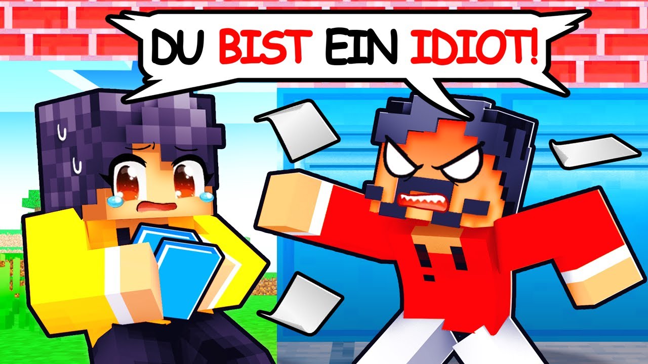 BRAXI wird in der SCHULE GEMOBBT von seinen FREUNDEN in Minecraft!