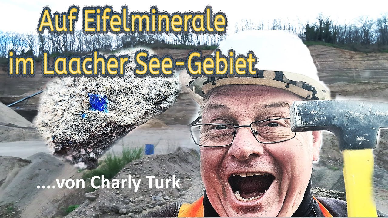 Auf Eifelminerale im Laacher-See Gebiet