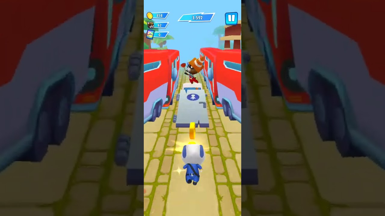 Talking tom hero dash new update new map: jungle