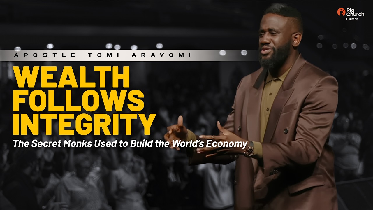 MONKS & MONEY: Why God Trusts Institutions More Than Individuals |  Apostle Tomi Arayomi