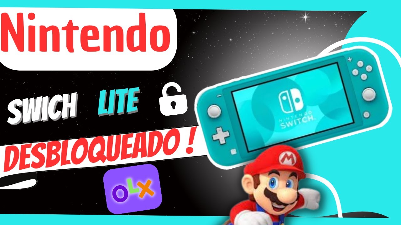COMPREI  um Nintendo SWITCH LITE DESBLOQUEADO  na OLX | FOI BARATO ?