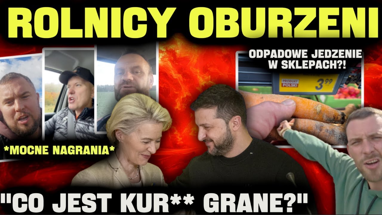 Rolnicy ZDRADZENI! Nowa umowa UNII z UKRAINĄ! - 