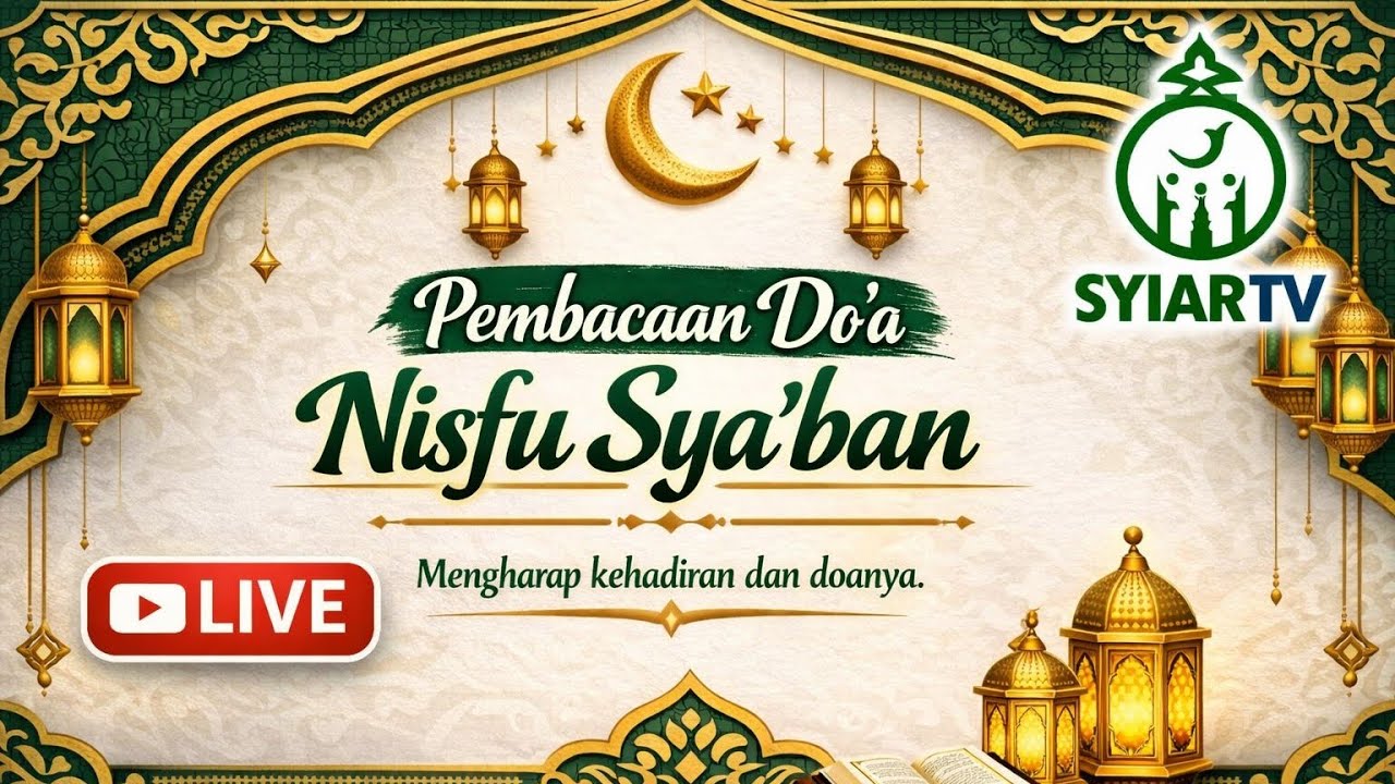 PEMBACAAN DOA NISFU SYA'BAN DI MASJID SERANG JL .PANGGUNG NO. 141 SURABAYA