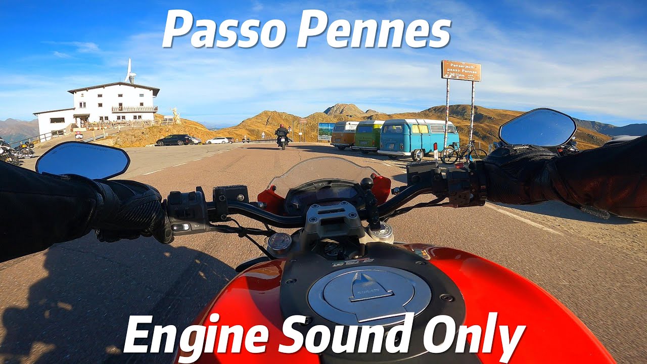 Ducati Monster 696 [RAW Engine Sound] 4K Penserjoch