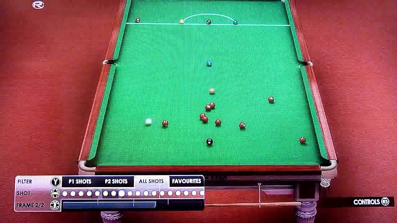 WSC Real Snooker 2011 Xbox 360 - 147 Maximum Break !!
