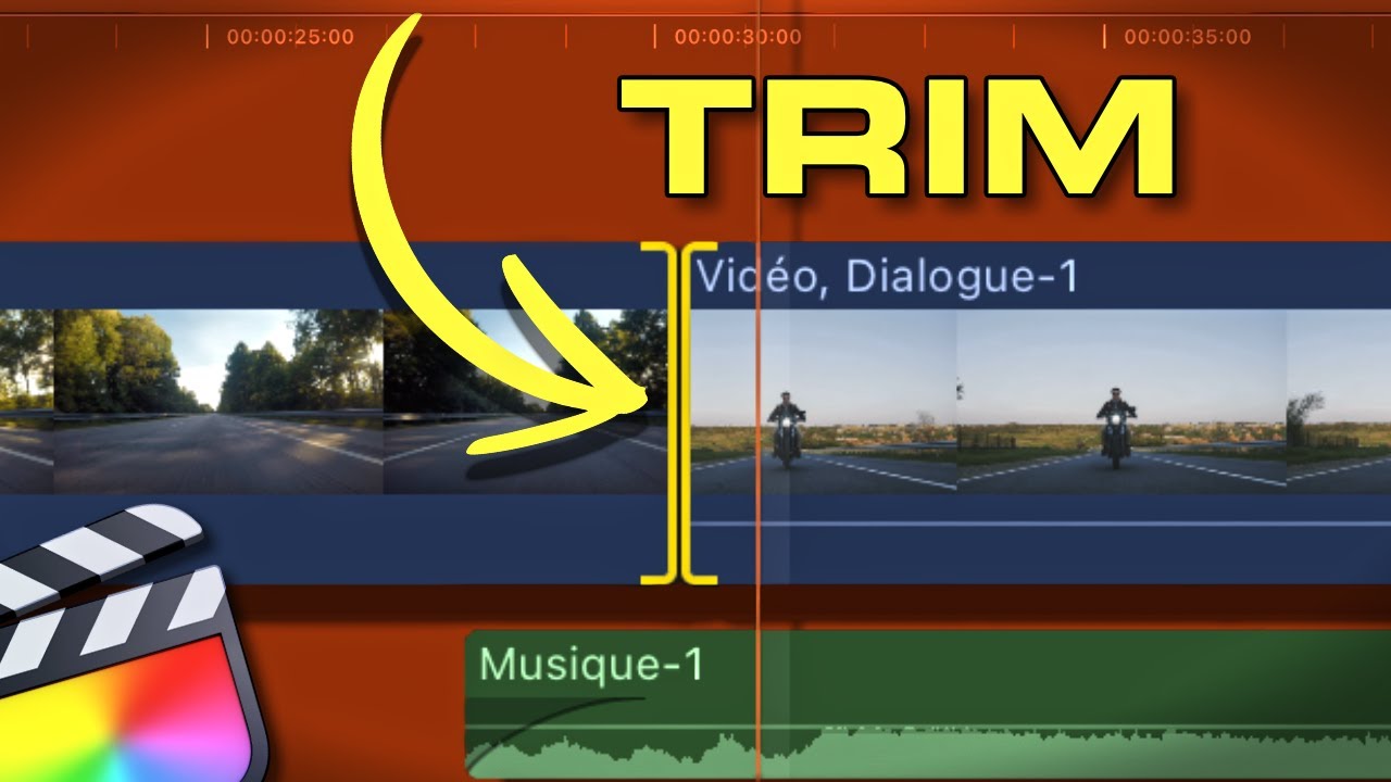 Le TRIM dans FCP