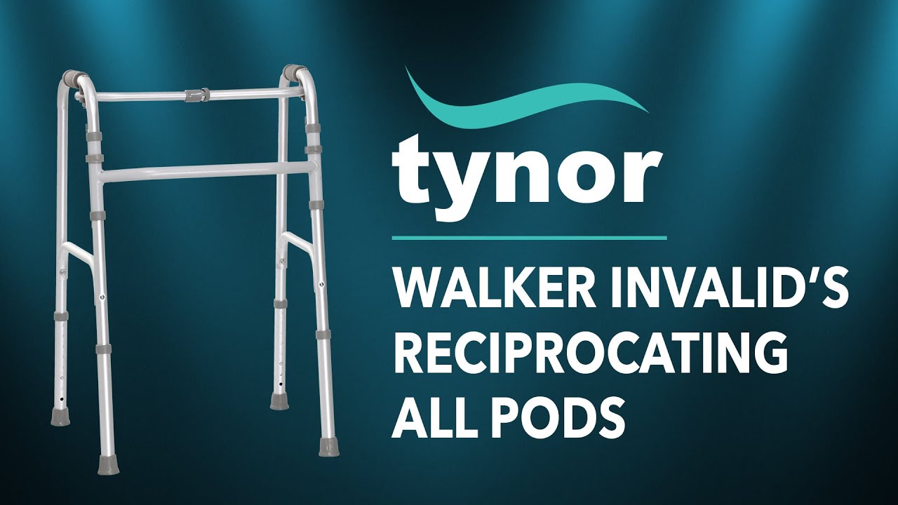 Tynor WALKER INVALID’S RECIPROCATING–ALL PODS (L20) for physically challenged, weak patients.